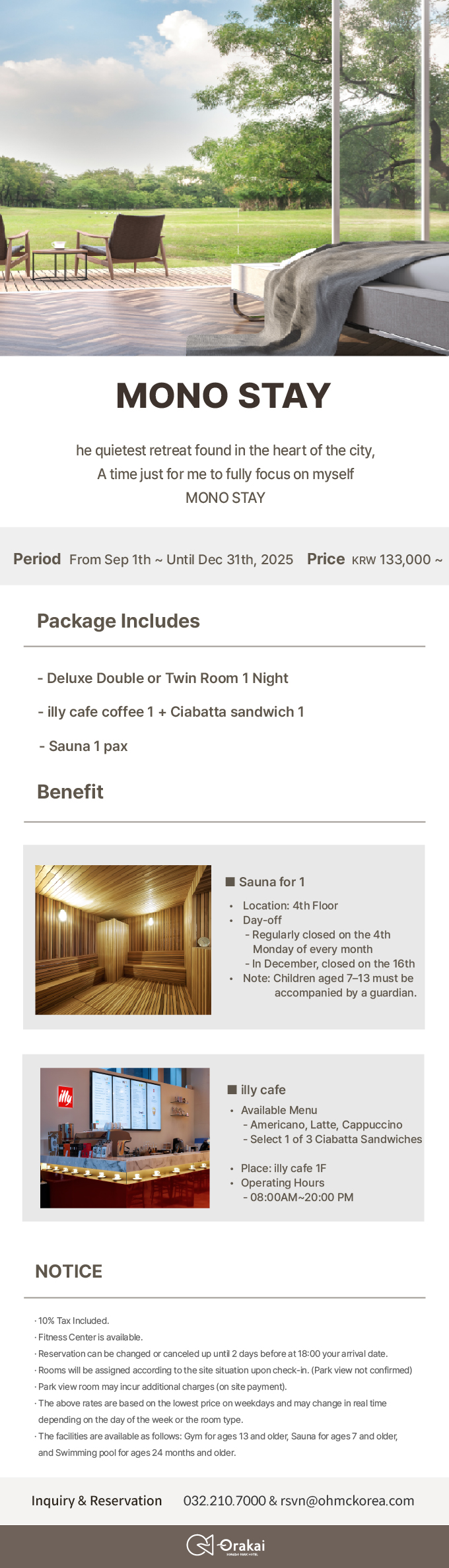 Mono Stay PKG