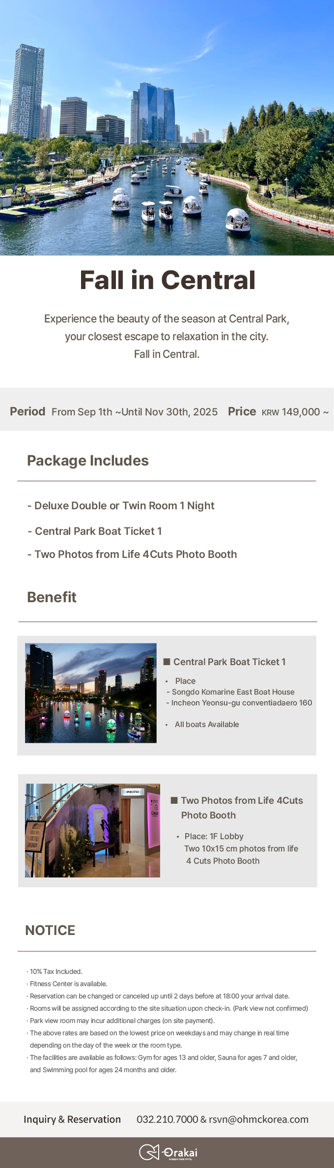 Fall in Central PKG